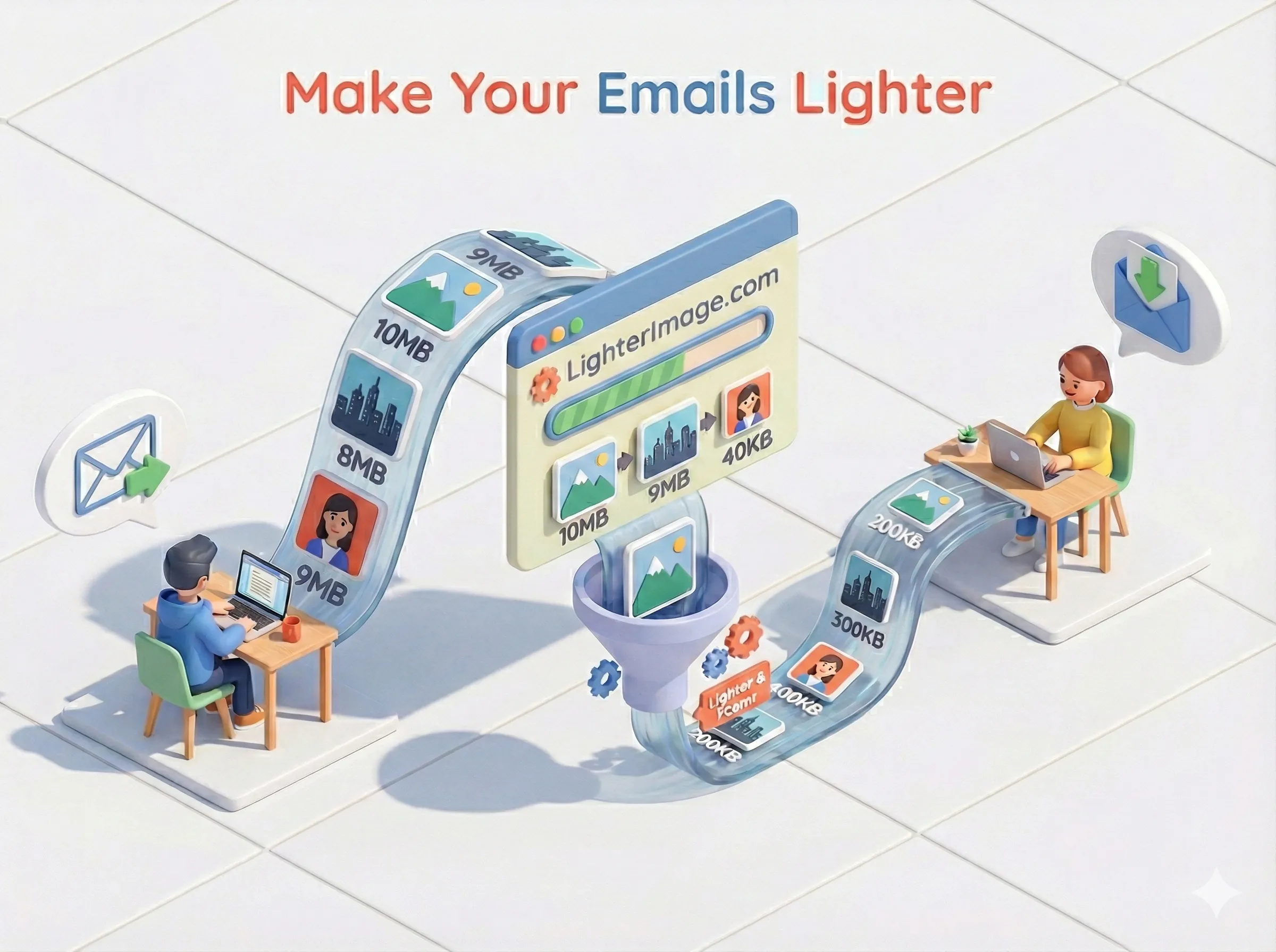 Email high resolution photos guide